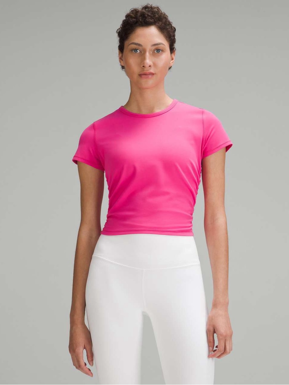 Lululemon All It Takes Nulu Short-Sleeve T-Shirt Sonic Pink